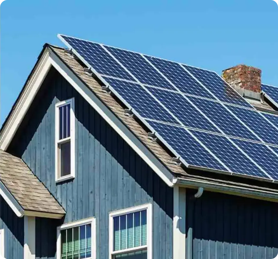 Solar Panel on the Roof