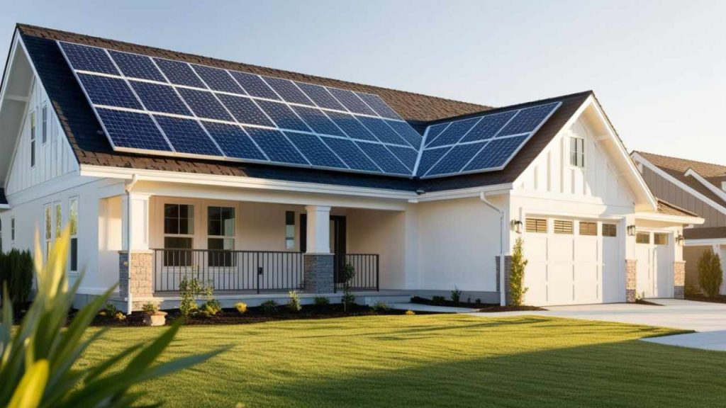 solar panels help to save electricity
