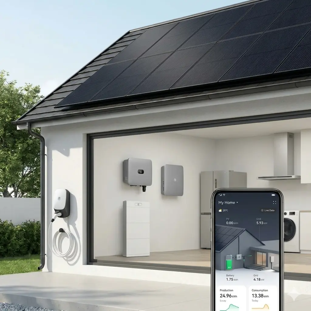 Home with Huawei Solar Eco Solution